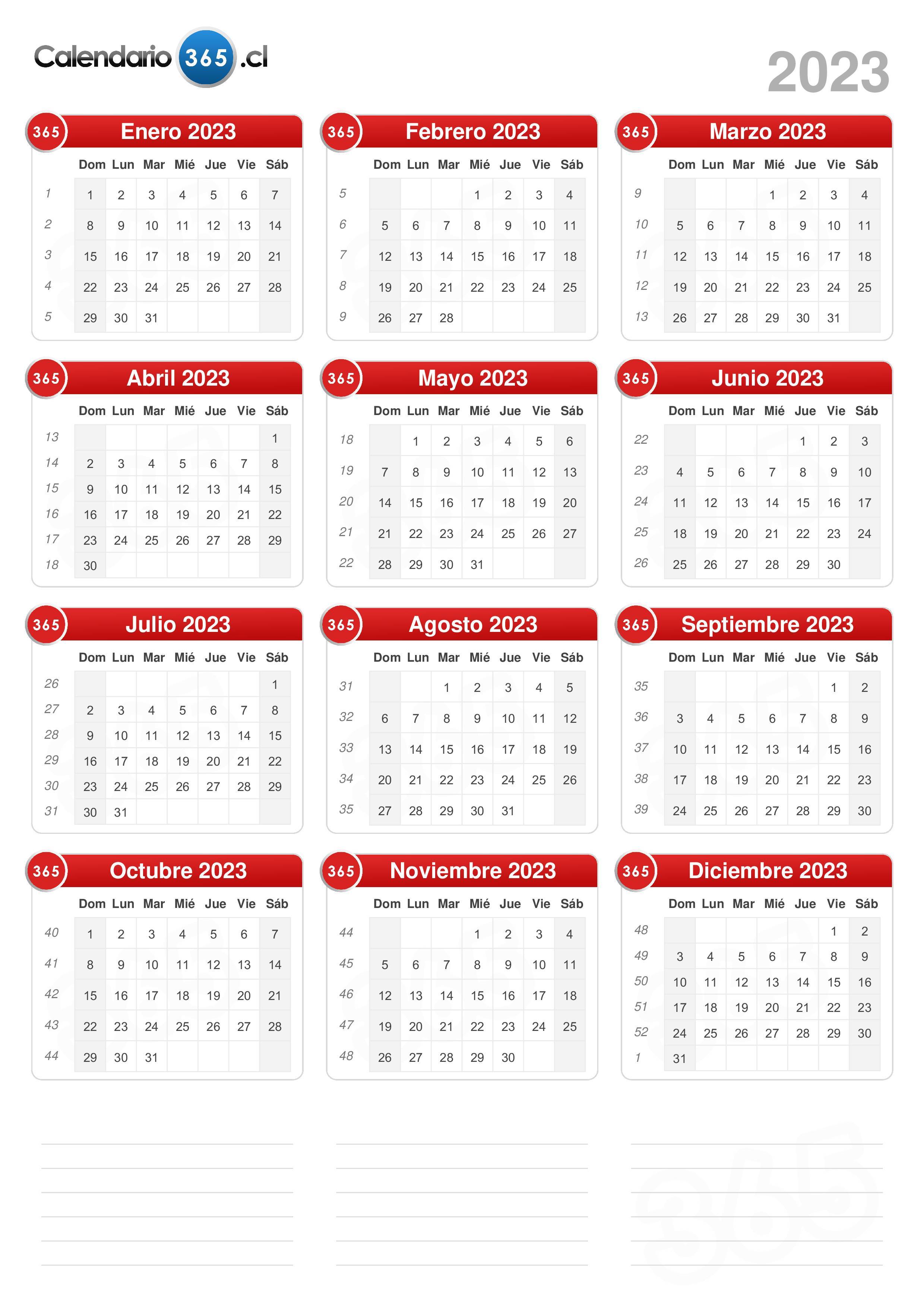 Calendario 2023 Para Imprimir Chile Ld Michel Zbinden Cl Reverasite